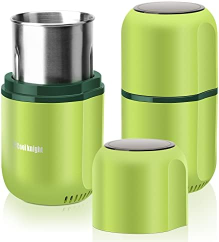 Electric Spice & Herb Grinder 7.5" — Green